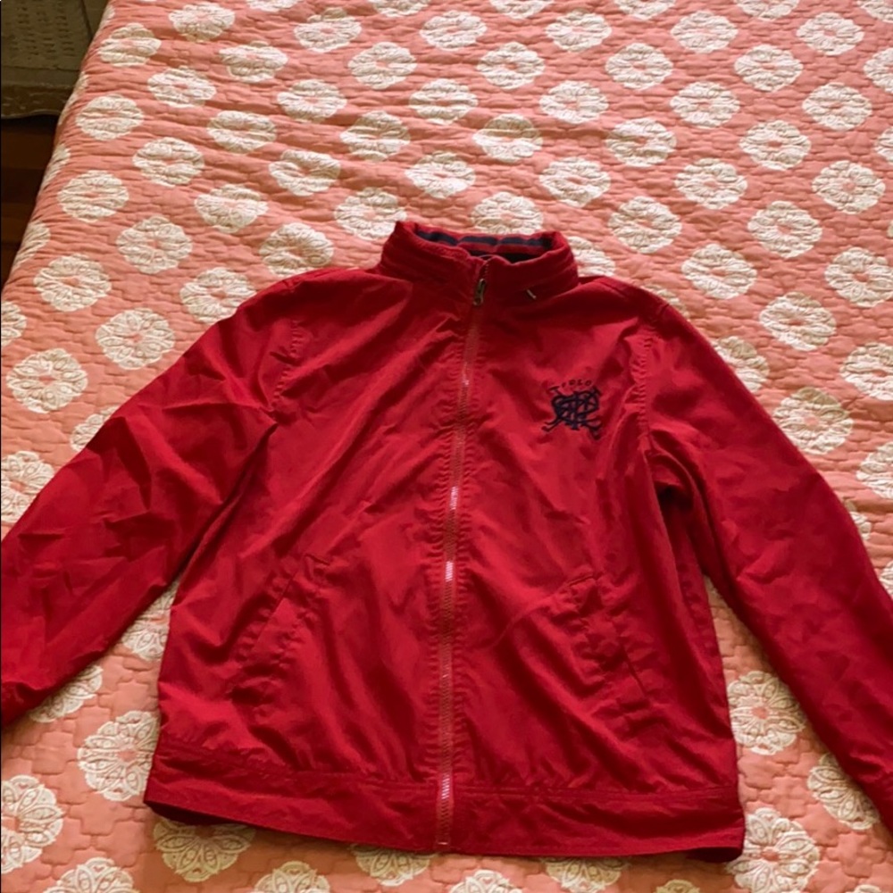 Polo windbreak jacket